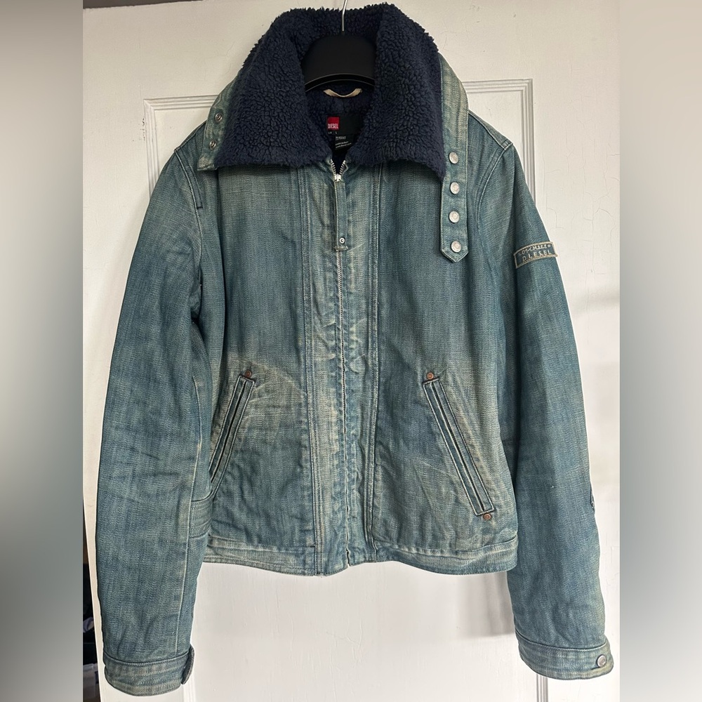 Diesel 2003 Denim Jacket heavy lining sz:L
Made in Italy